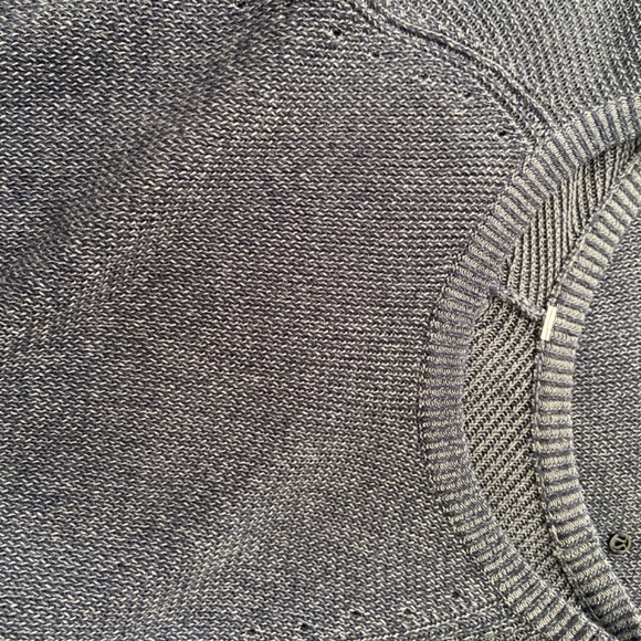 Lululemon Cabin Yogi Long Sleeve Inkwell / Heathered Medium Grey - Picture 8 of 8